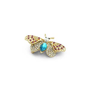 Brooch Glitter Butterfly