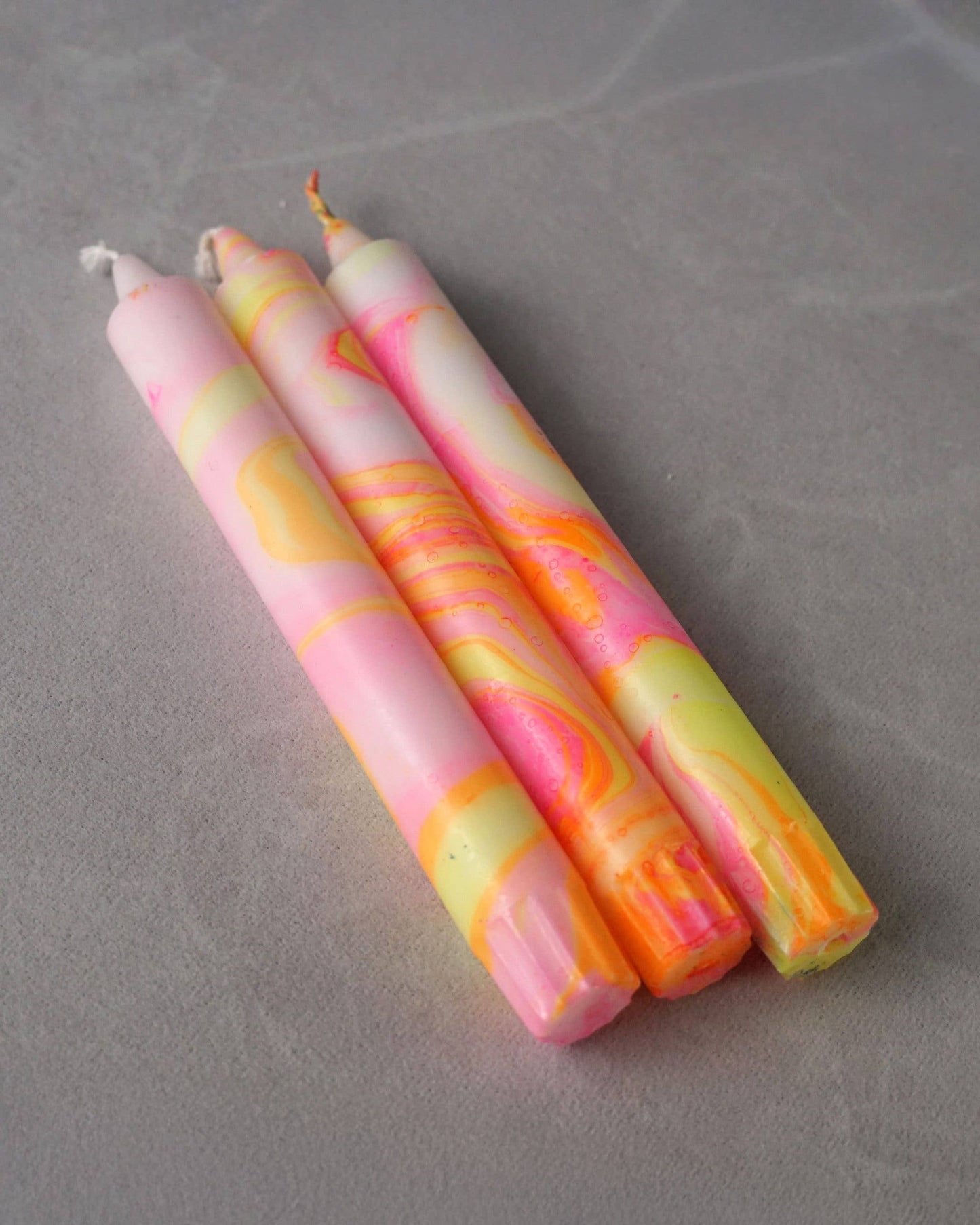 Orange/Pink: Marble