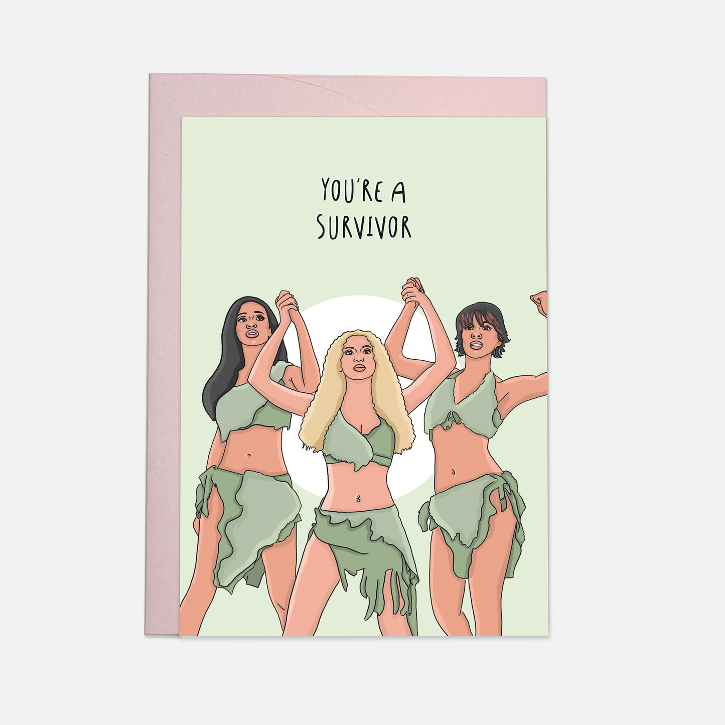 Survivor greeting card