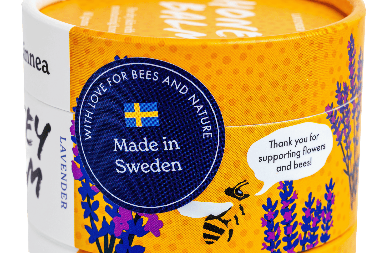 Calendula balm in paper packaging -English version