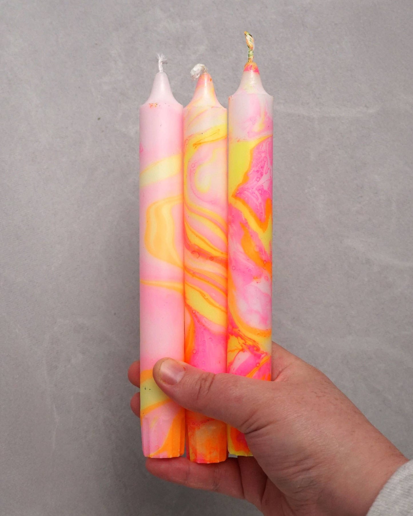 Orange/Pink: Marble