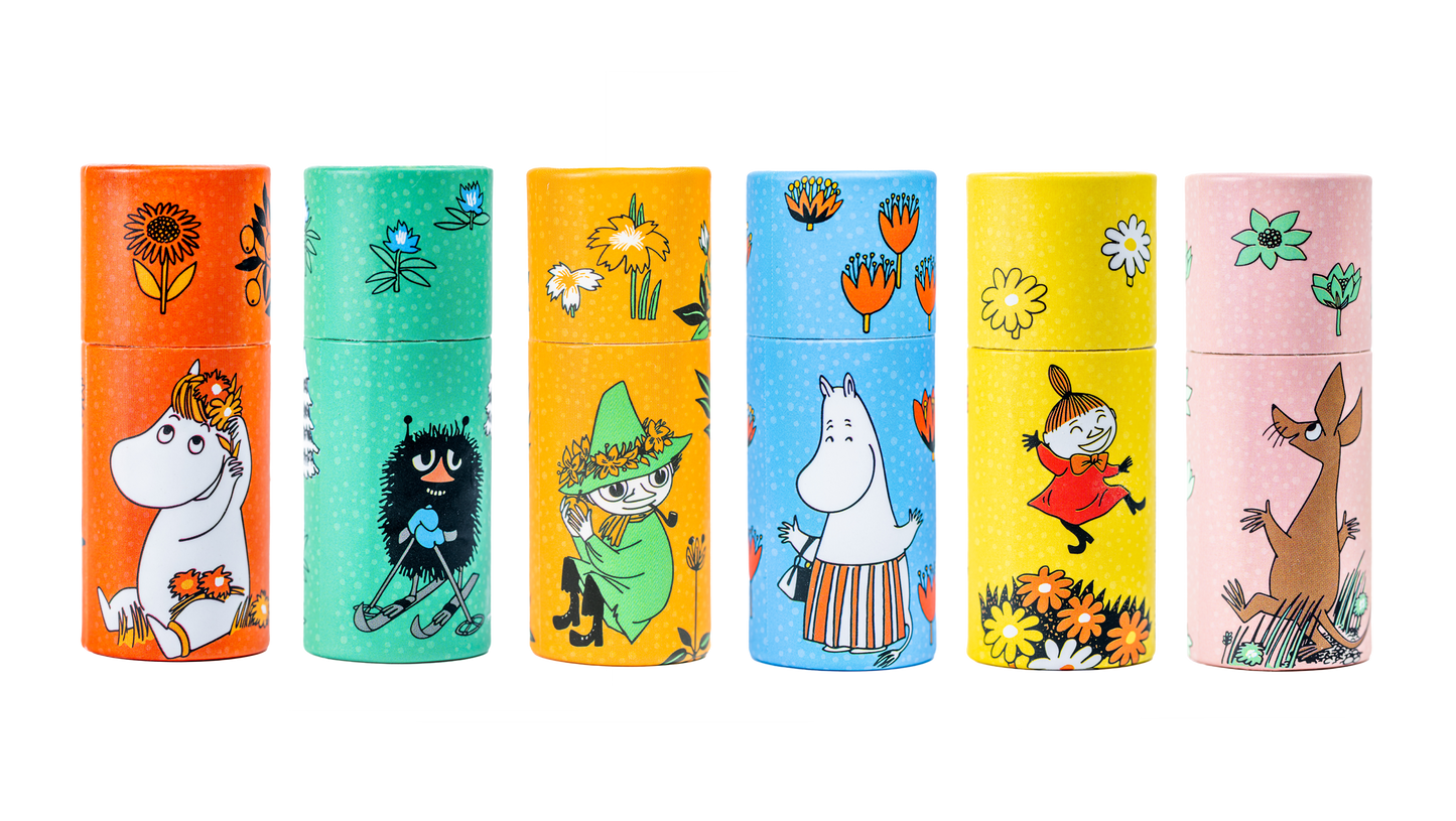 Moomin by G&L - Lip balm of beeswax with coconut & honey