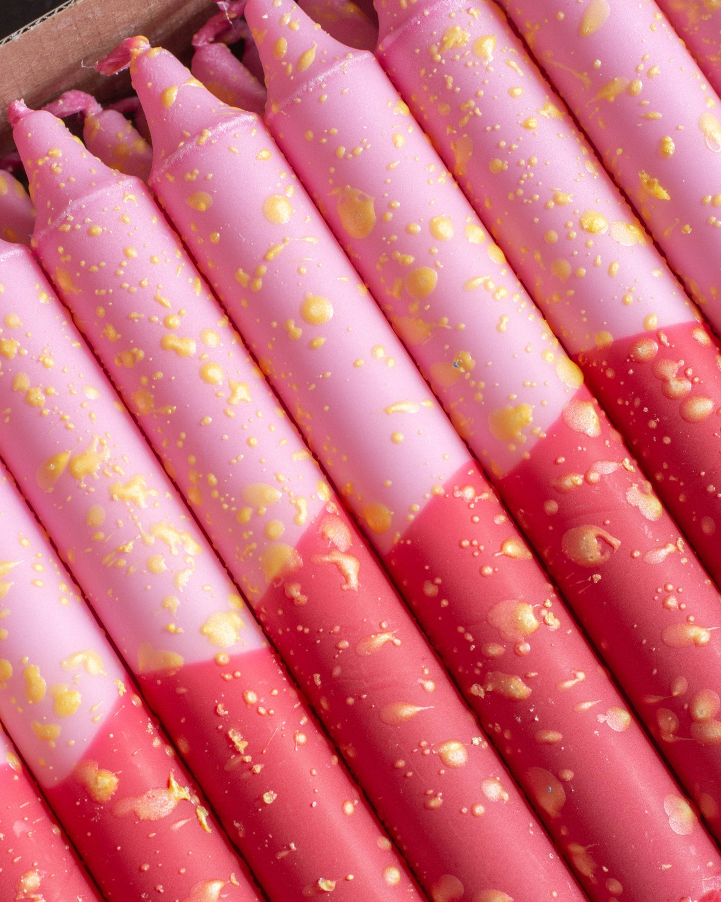 Konfetti: Rosa/Rød