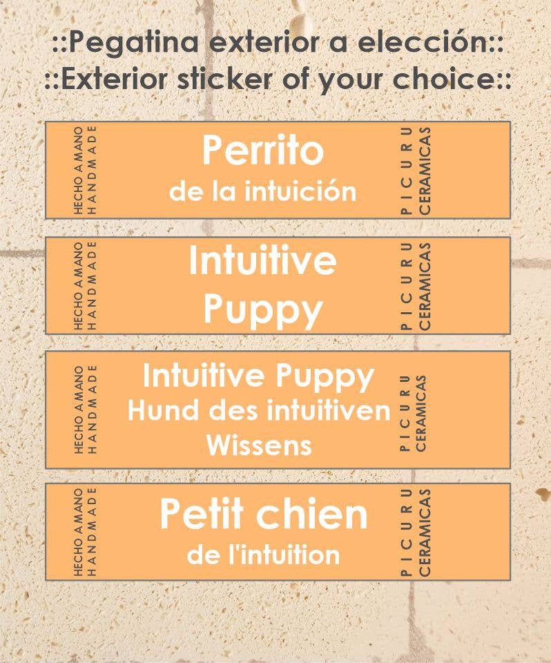 Intuition Puppy Amulet (5 languages)