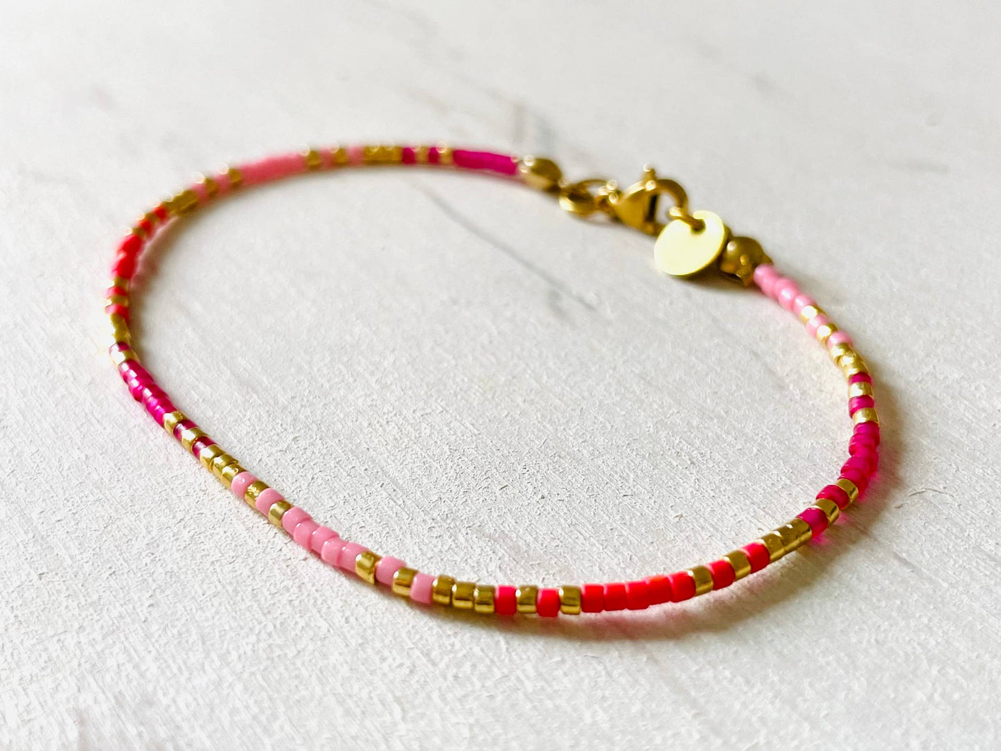 Stainless steel women's bracelets, bead bracelets N013
