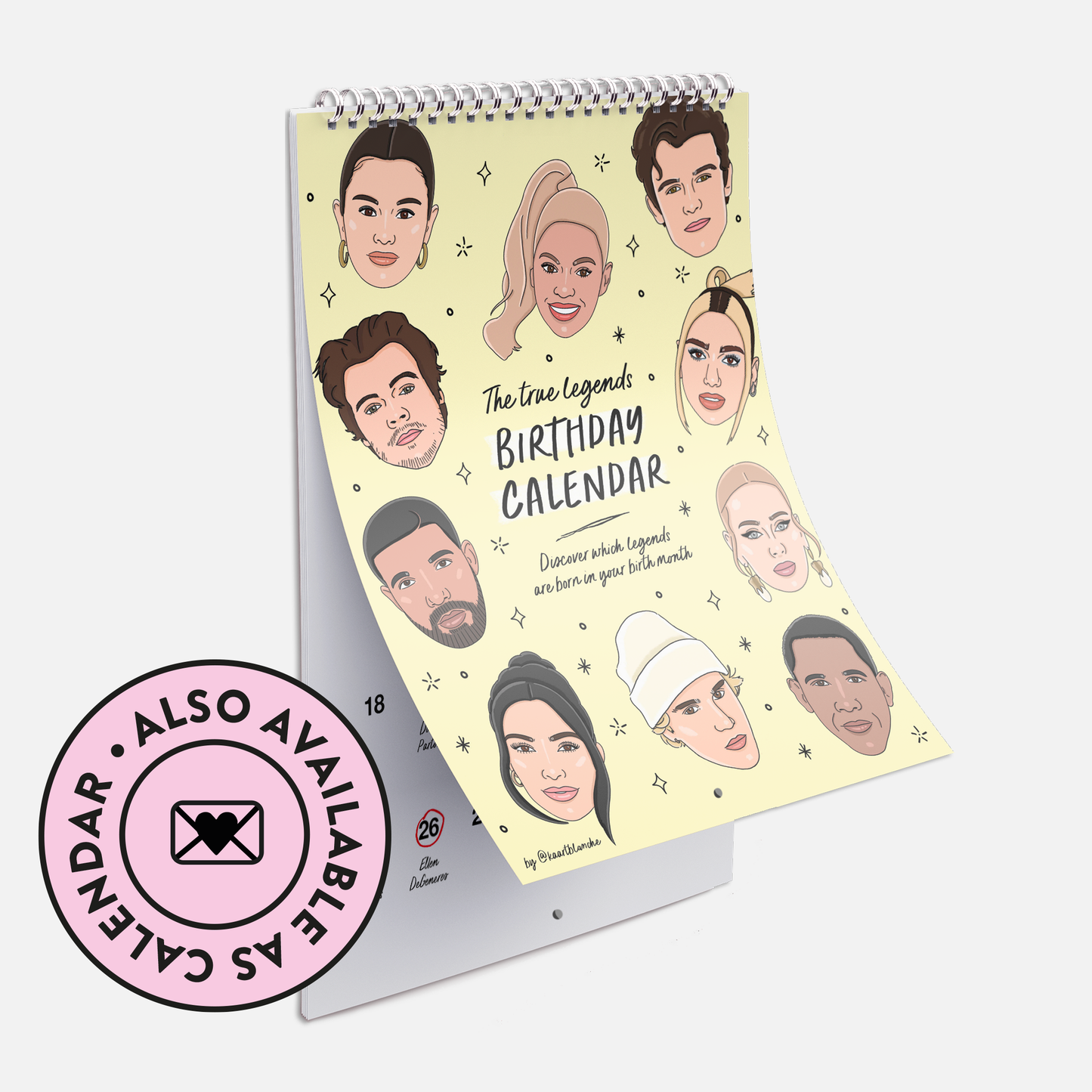 Legends July greeting card