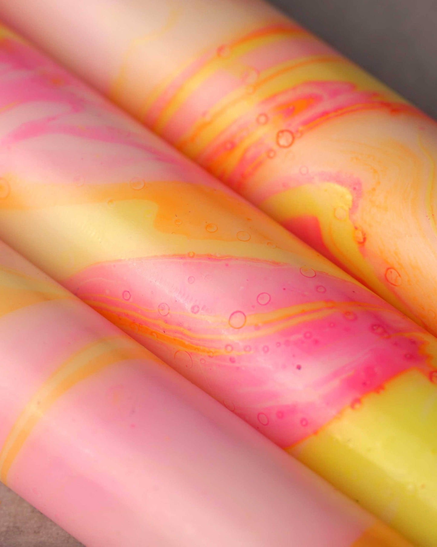 Orange/Pink: Marble