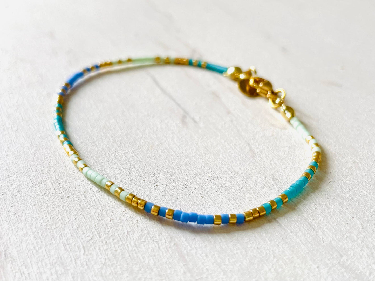 Stainless steel women's bracelets, bead bracelets N011