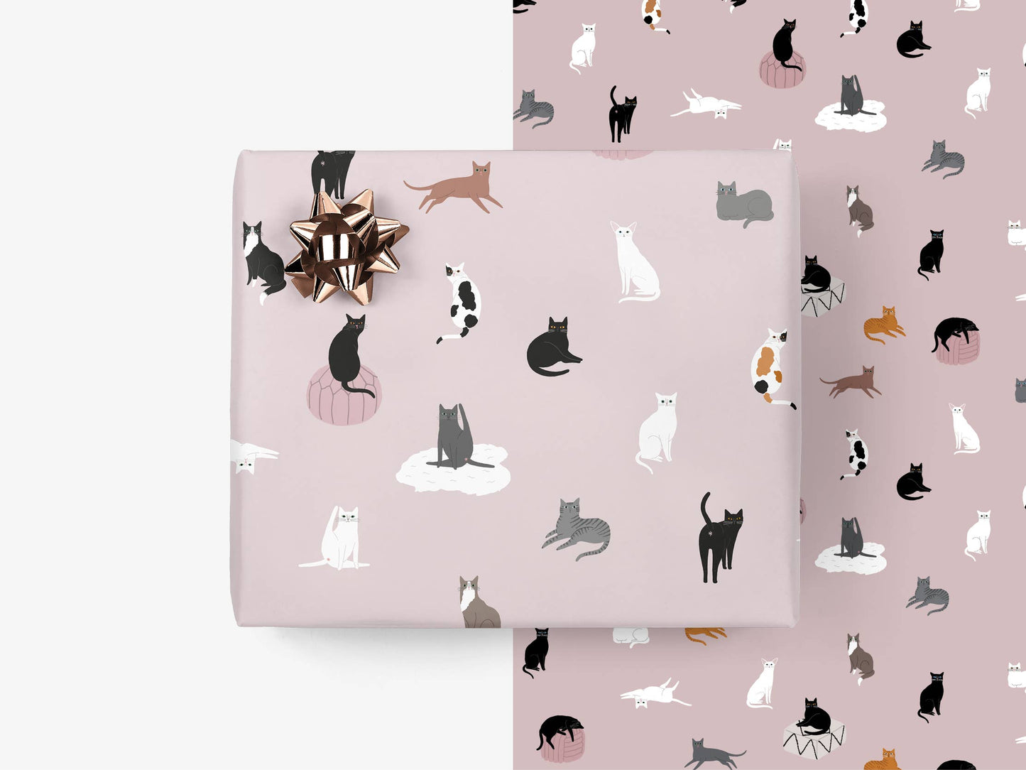 Gavepapir: Cats