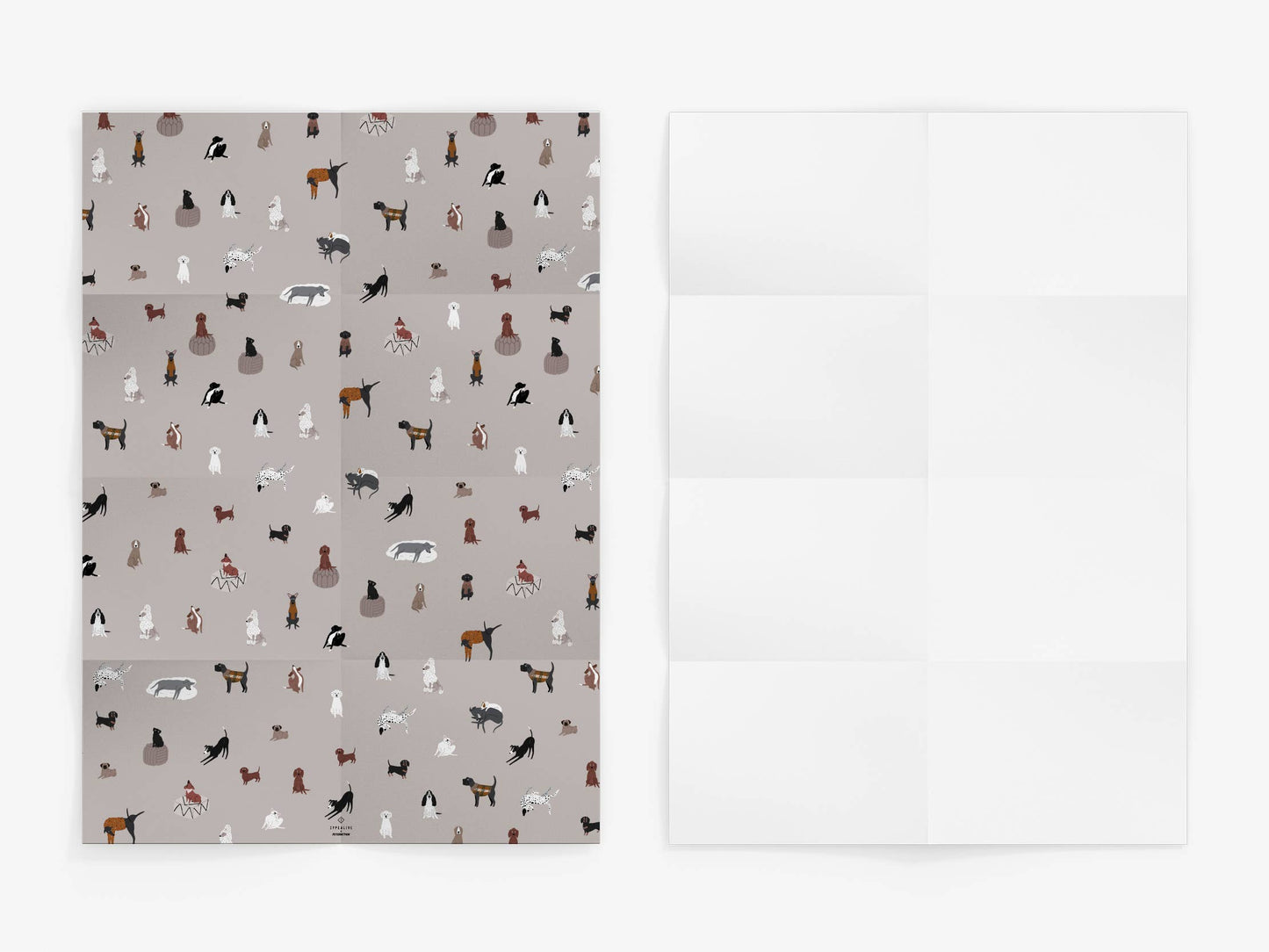 Gavepapir: dogs