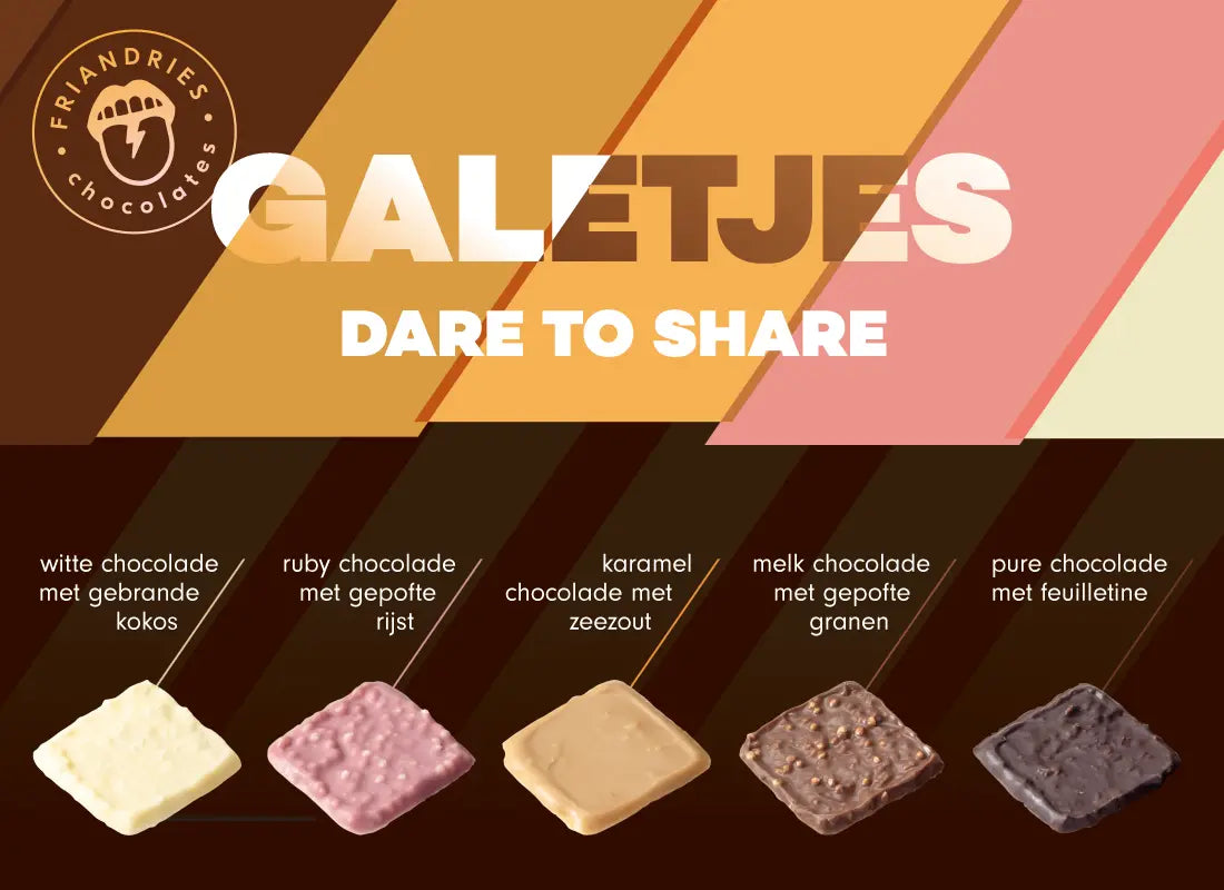 Friandries sjokolade: galettes