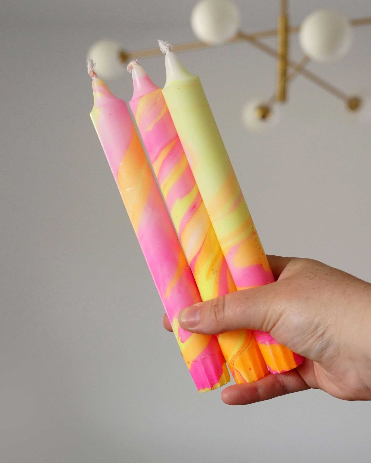 Pink/Orange/Yellow: Marble
