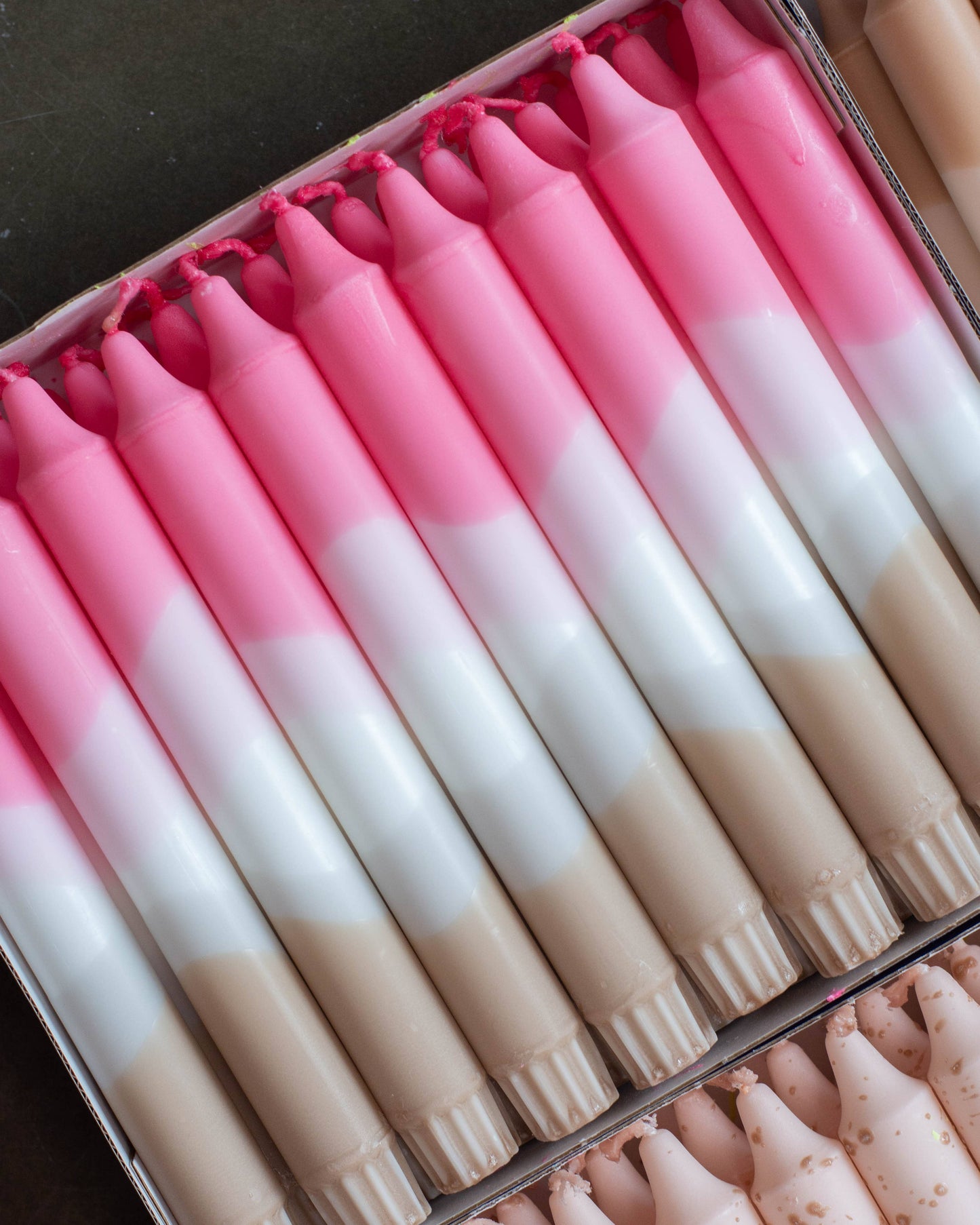 Taper candles- Autumn colors mix