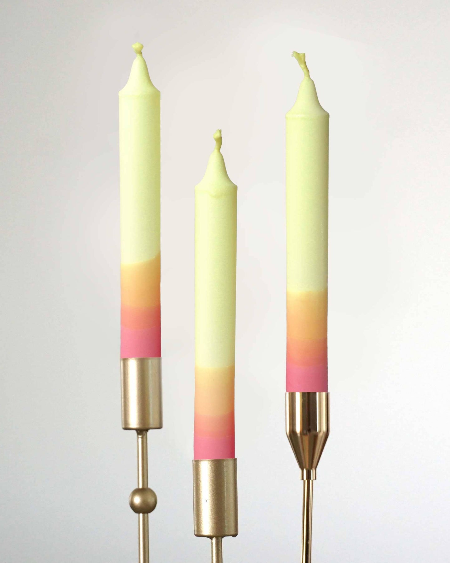 Yellow/Pink: Dip Dye