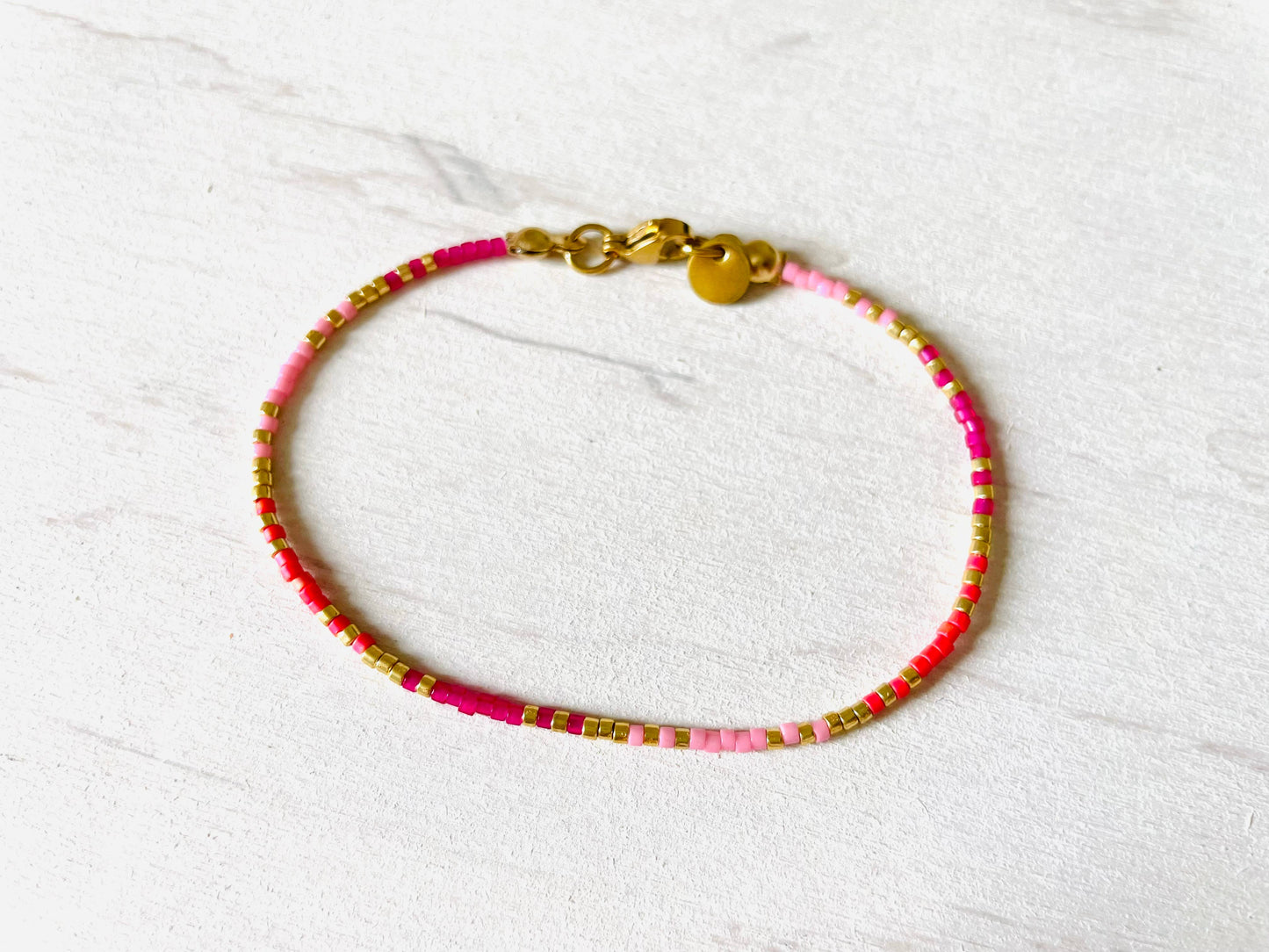 Stainless steel women's bracelets, bead bracelets N013