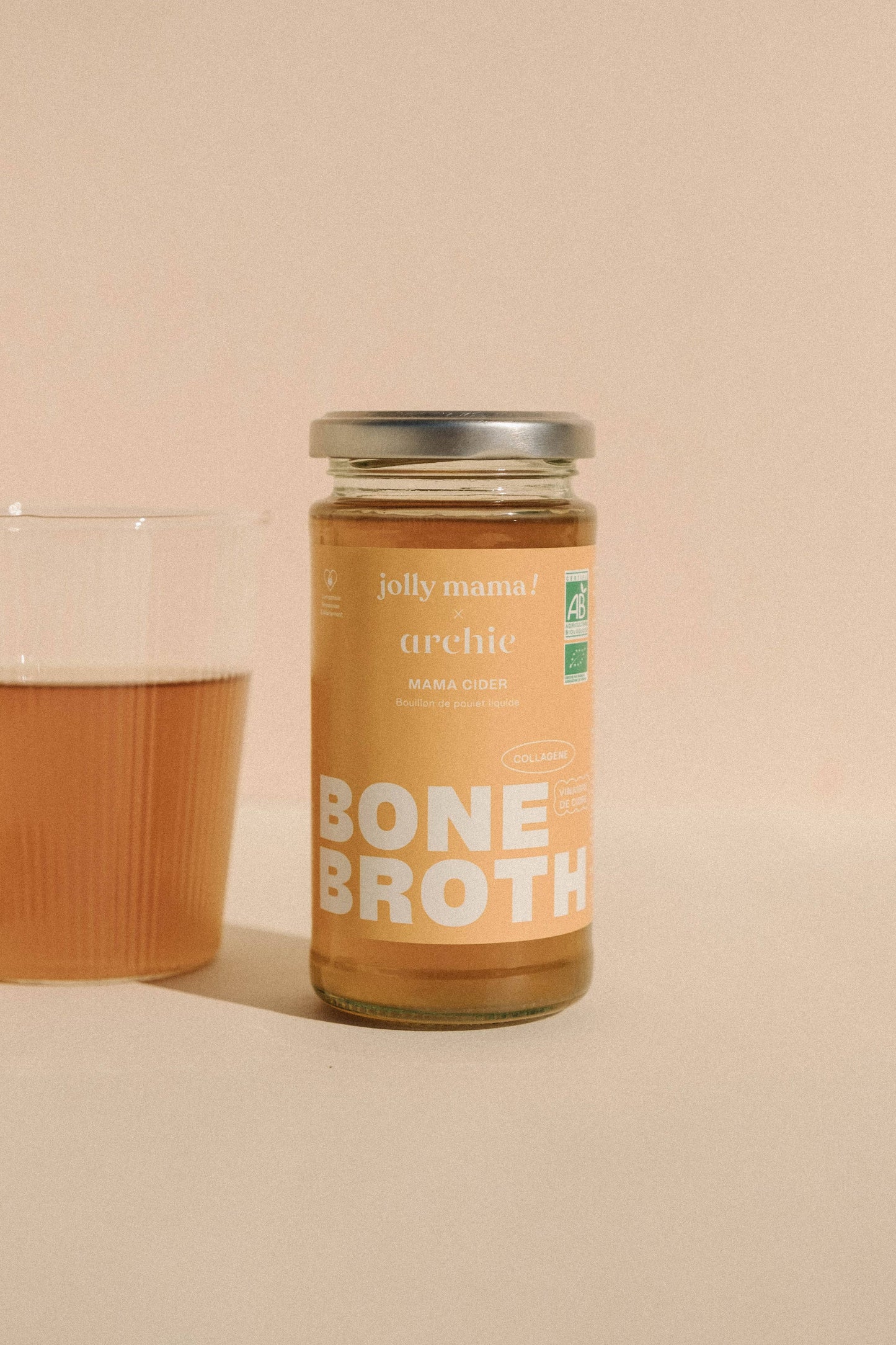Mama cider - 6 bouillons de poulet riches en collagène
