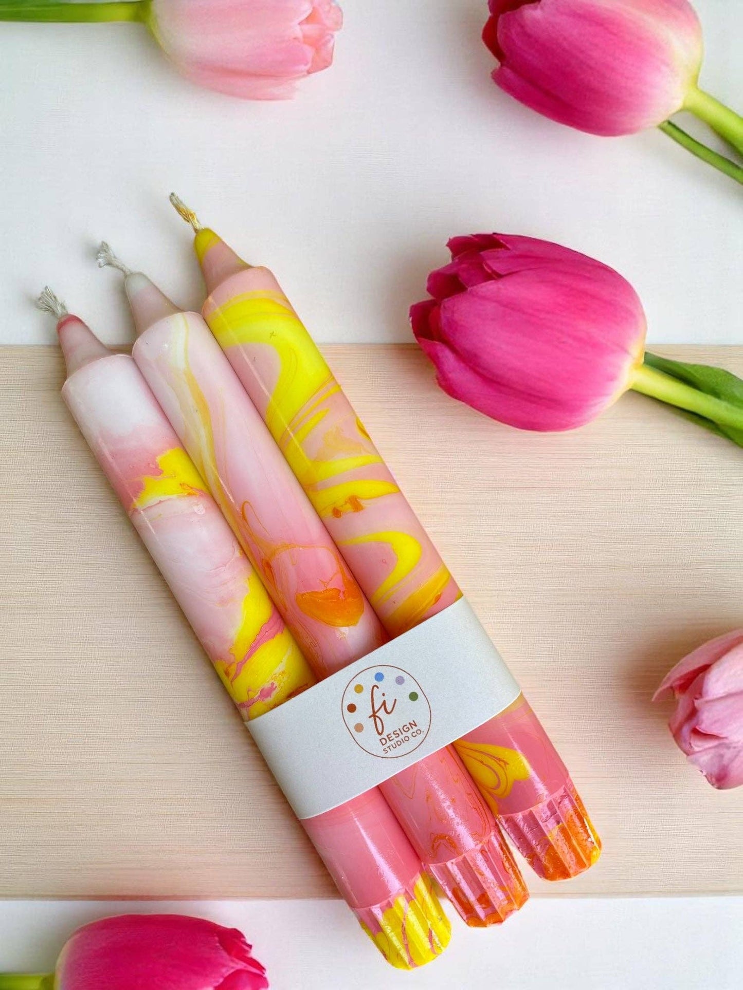Marbled Light | Candy Swirl | 2.3x20 cm