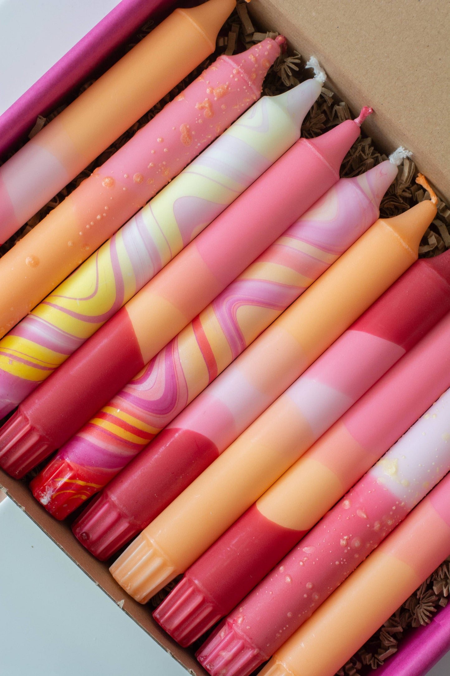 Taper candles - Sunset Mix