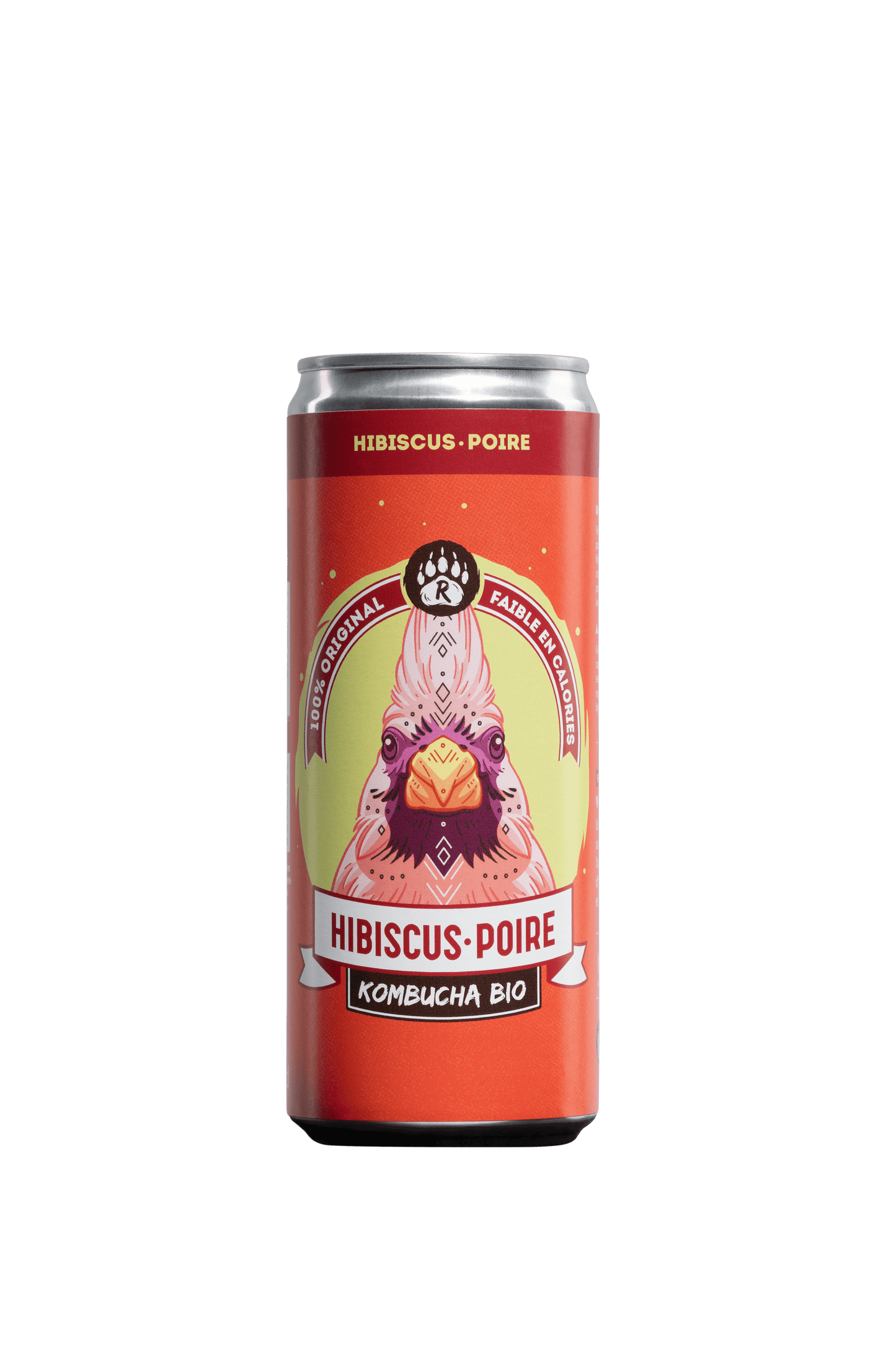 R-KOMBUCHA - Hibiscus & Pear - 33cl can