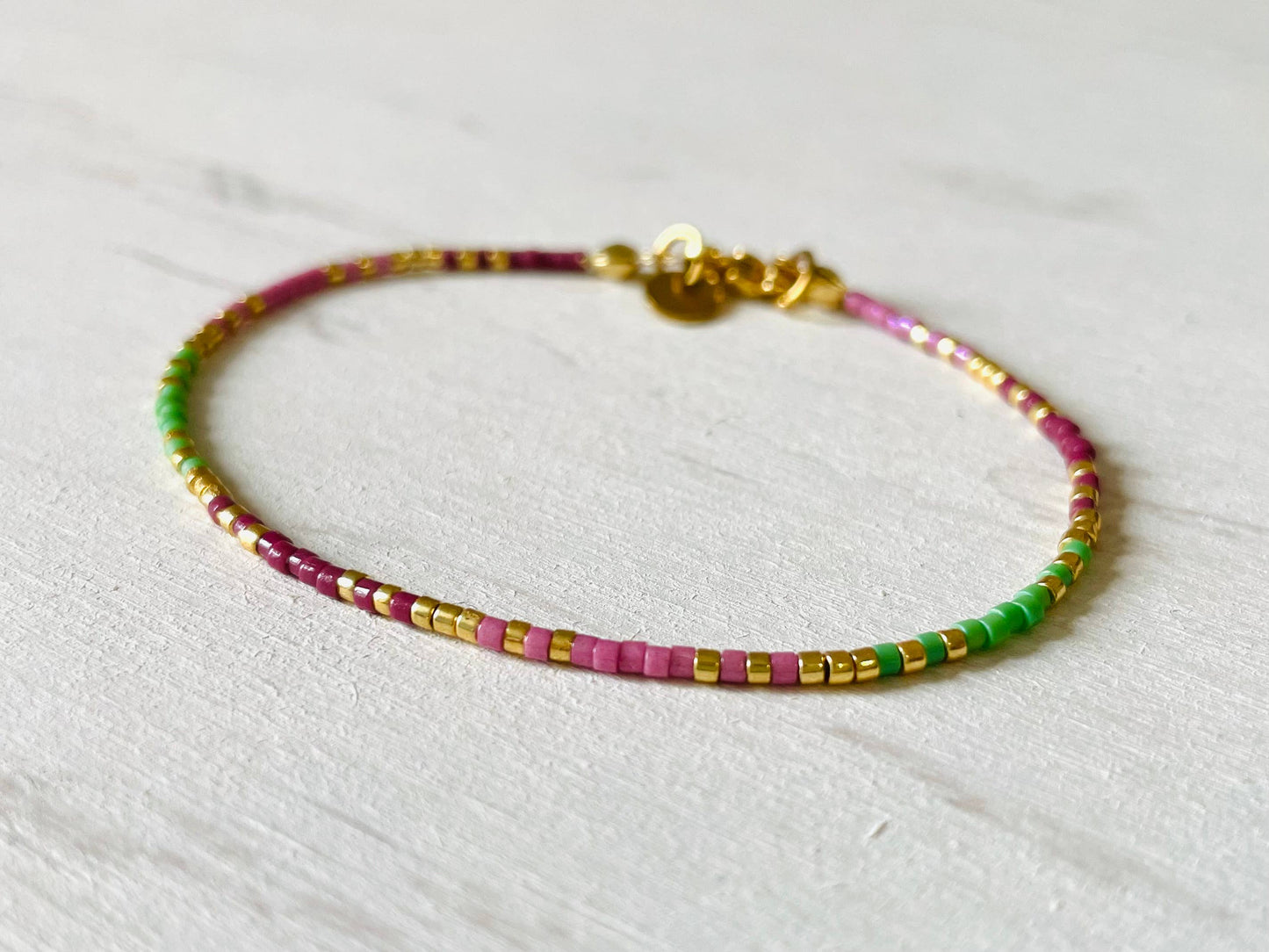 Stainless steel women's bracelets, bead bracelets N001
