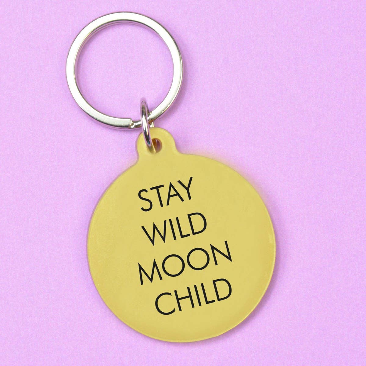 Stay Wild Moon Child Keytag