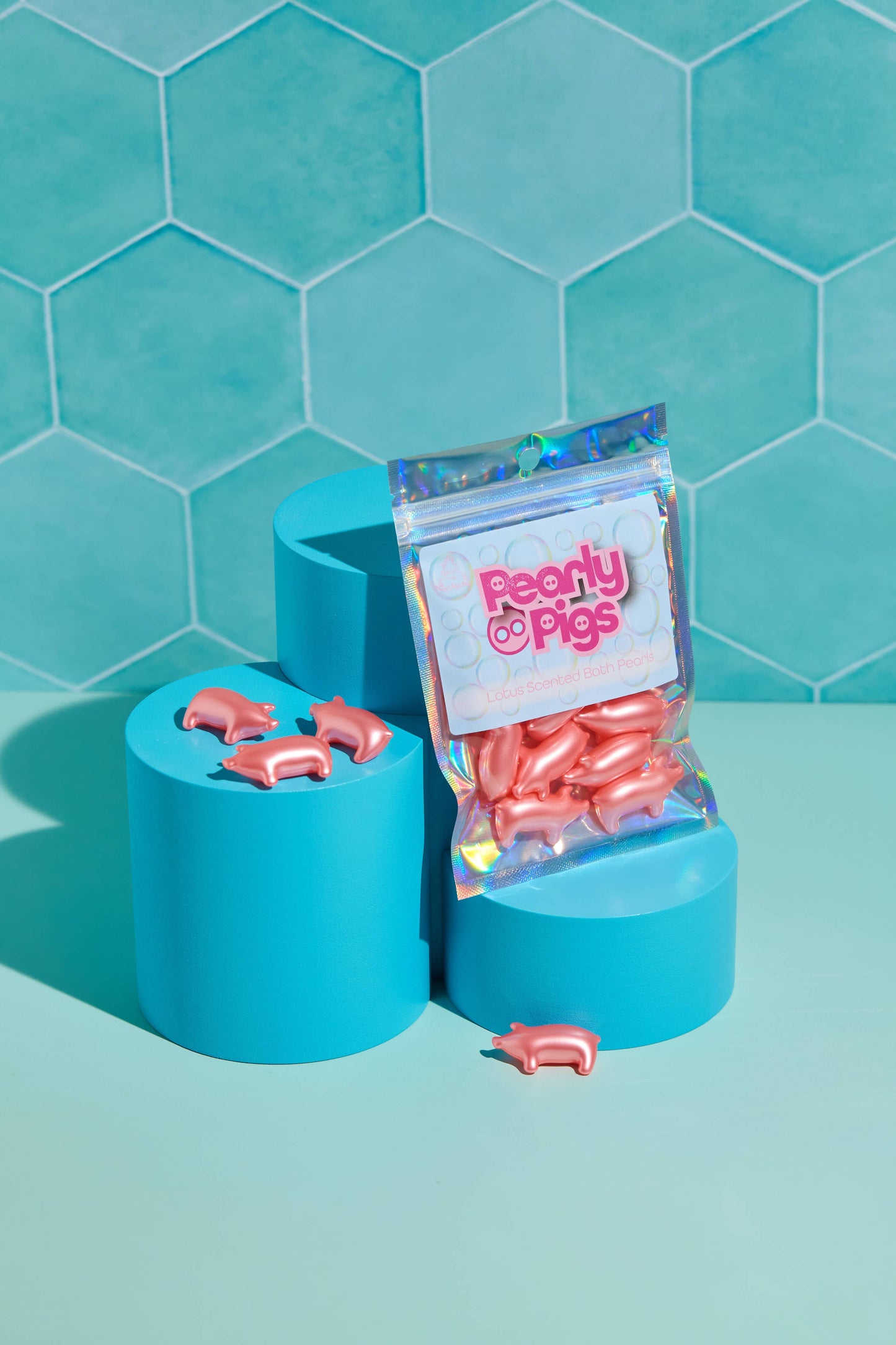 Retro badeperler: Pearly Pigs