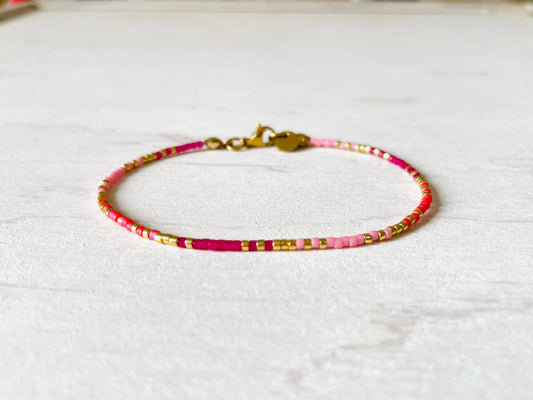 Stainless steel women's bracelets, bead bracelets N013