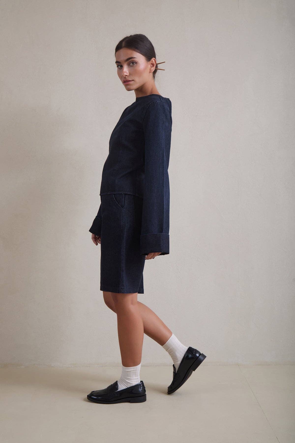 Top Denim Wabi