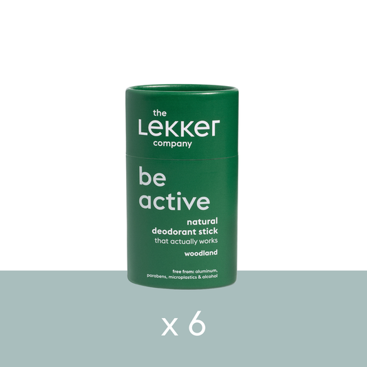 Deodorant stick be active (x6)