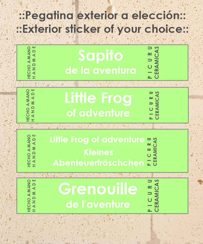 Amulet Little Frog of Adventures (5 languages)