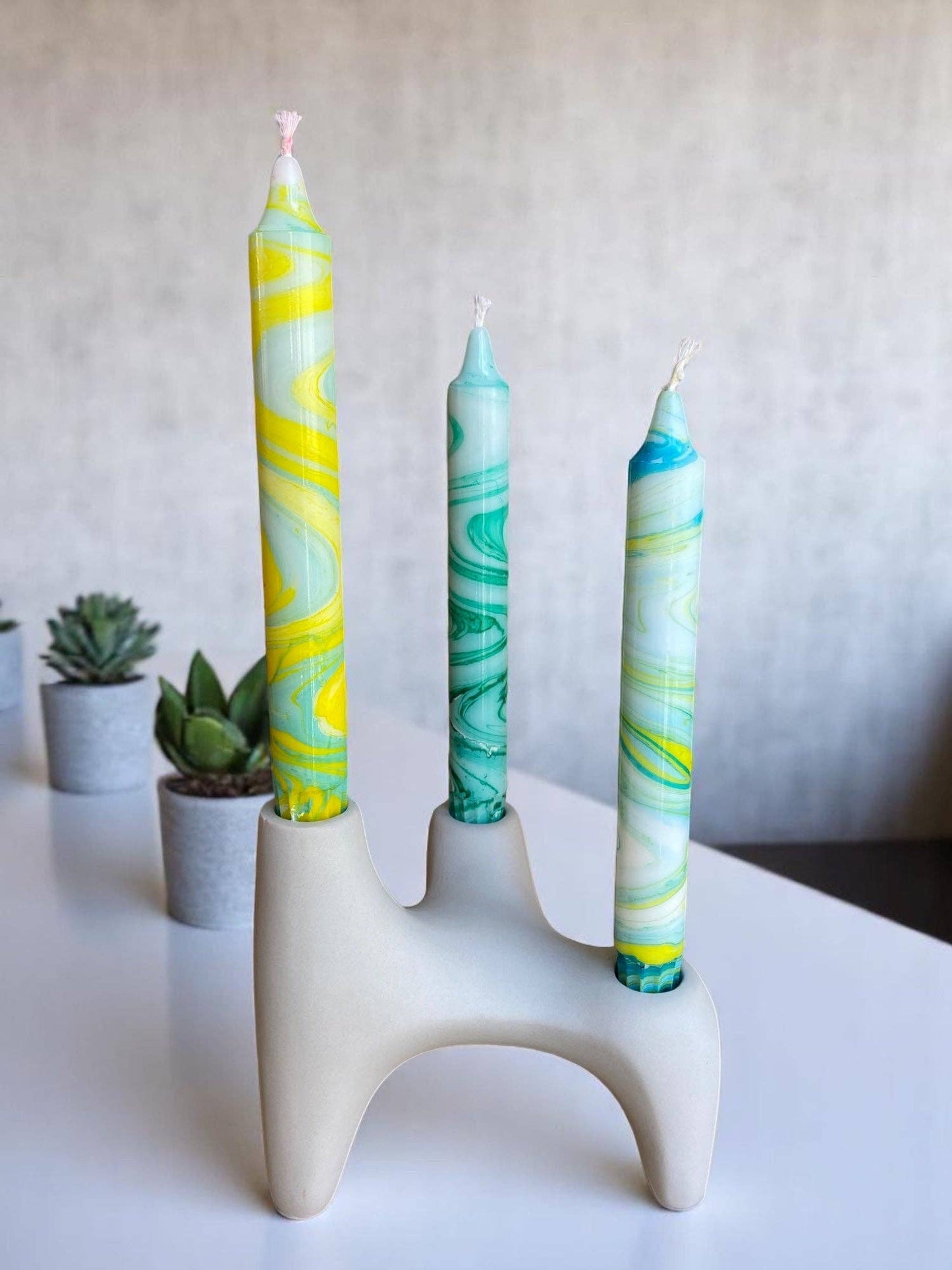 Marbled Light | Lemon Pop | 2.3x20 cm