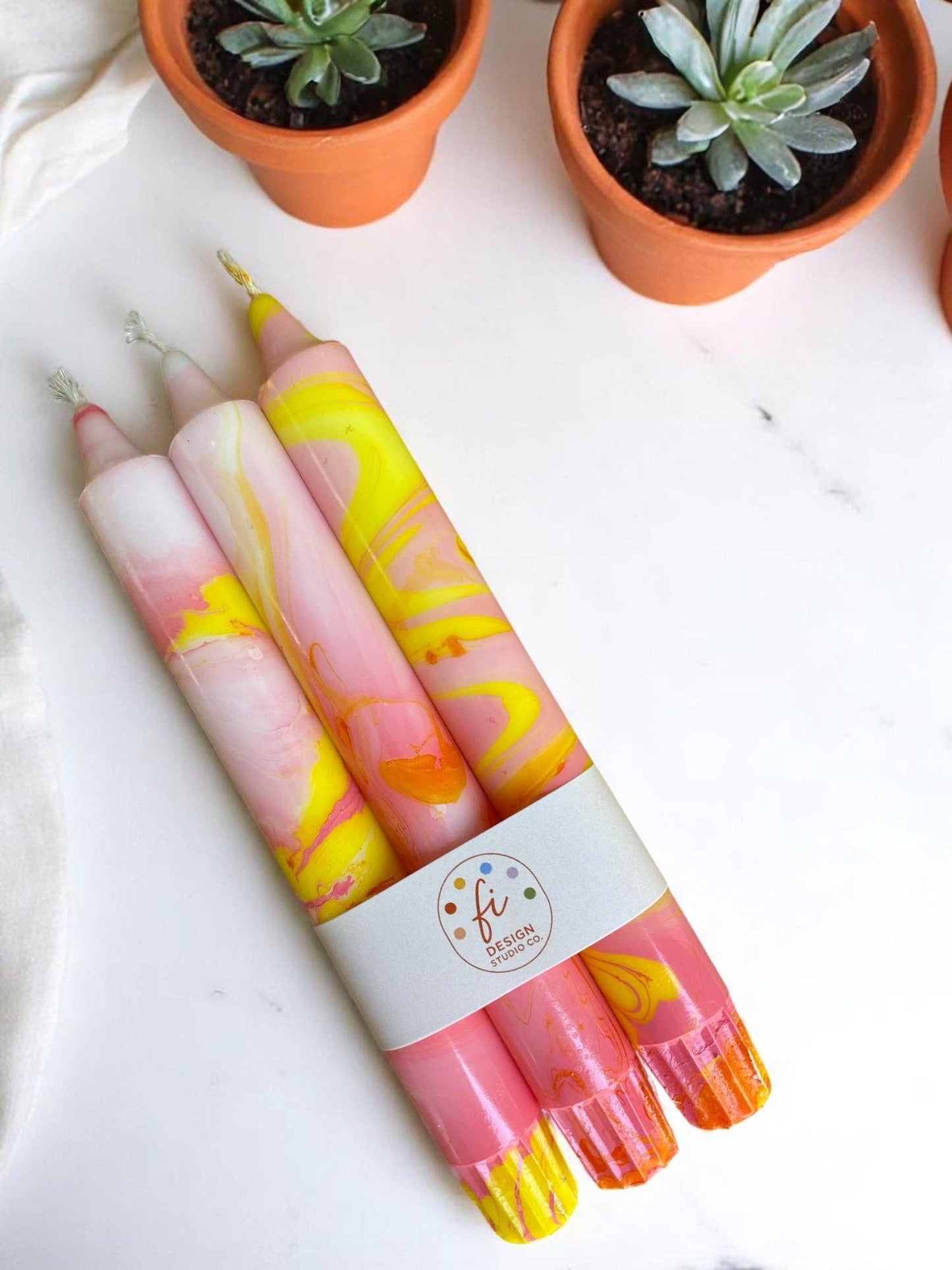 Marbled Light | Candy Swirl | 2.3x20 cm
