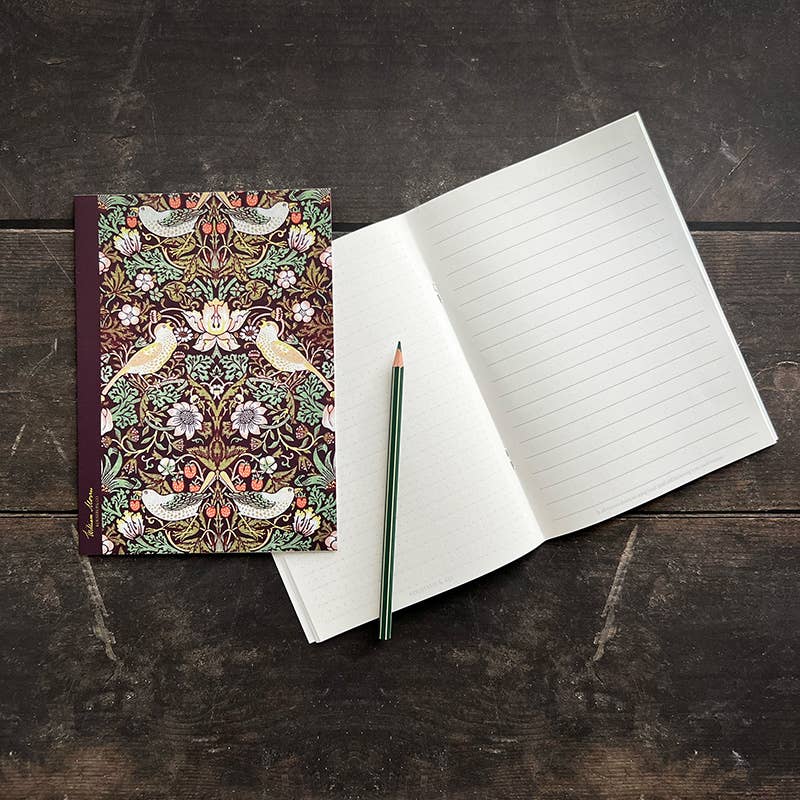 Strawberry thief WM - Note Booklet - Made in Denmark