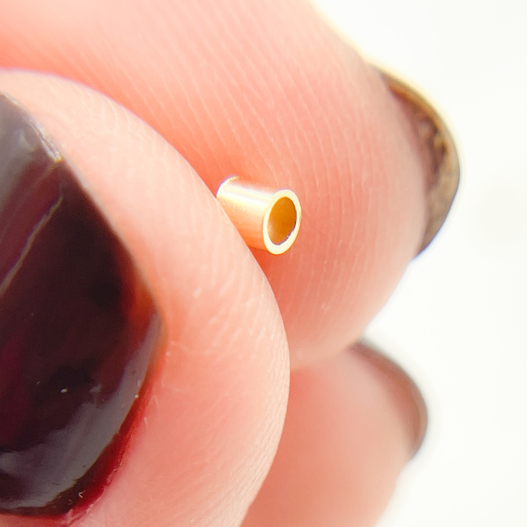 CBGF. 14K Gold Filled Crimp Tube 2X2mm