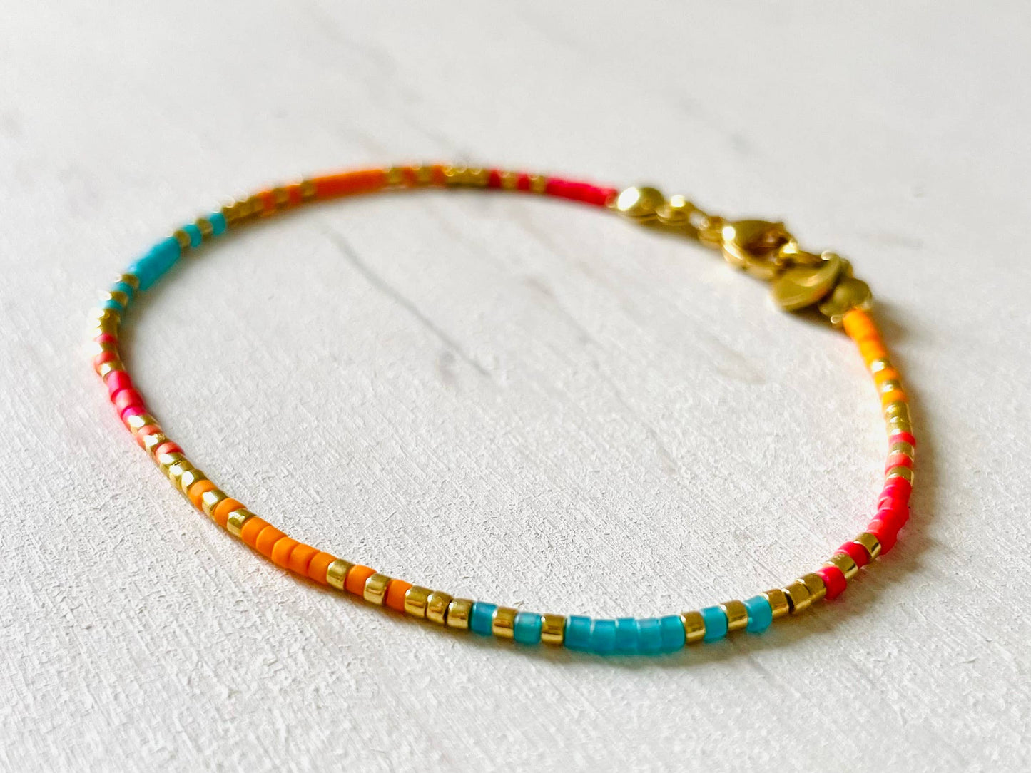 Stainless steel women's bracelets, bead bracelets N012