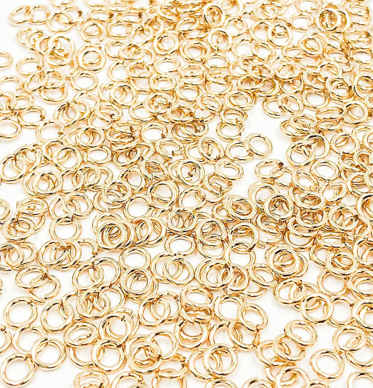 24GAGFOPENJR. Gold Filled Open Jump Ring 24 Gauge 3mm