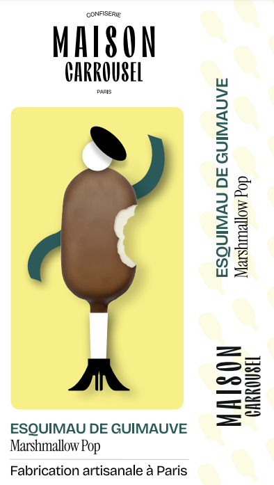 Individual Eskimo - Milk chocolate marshmallow