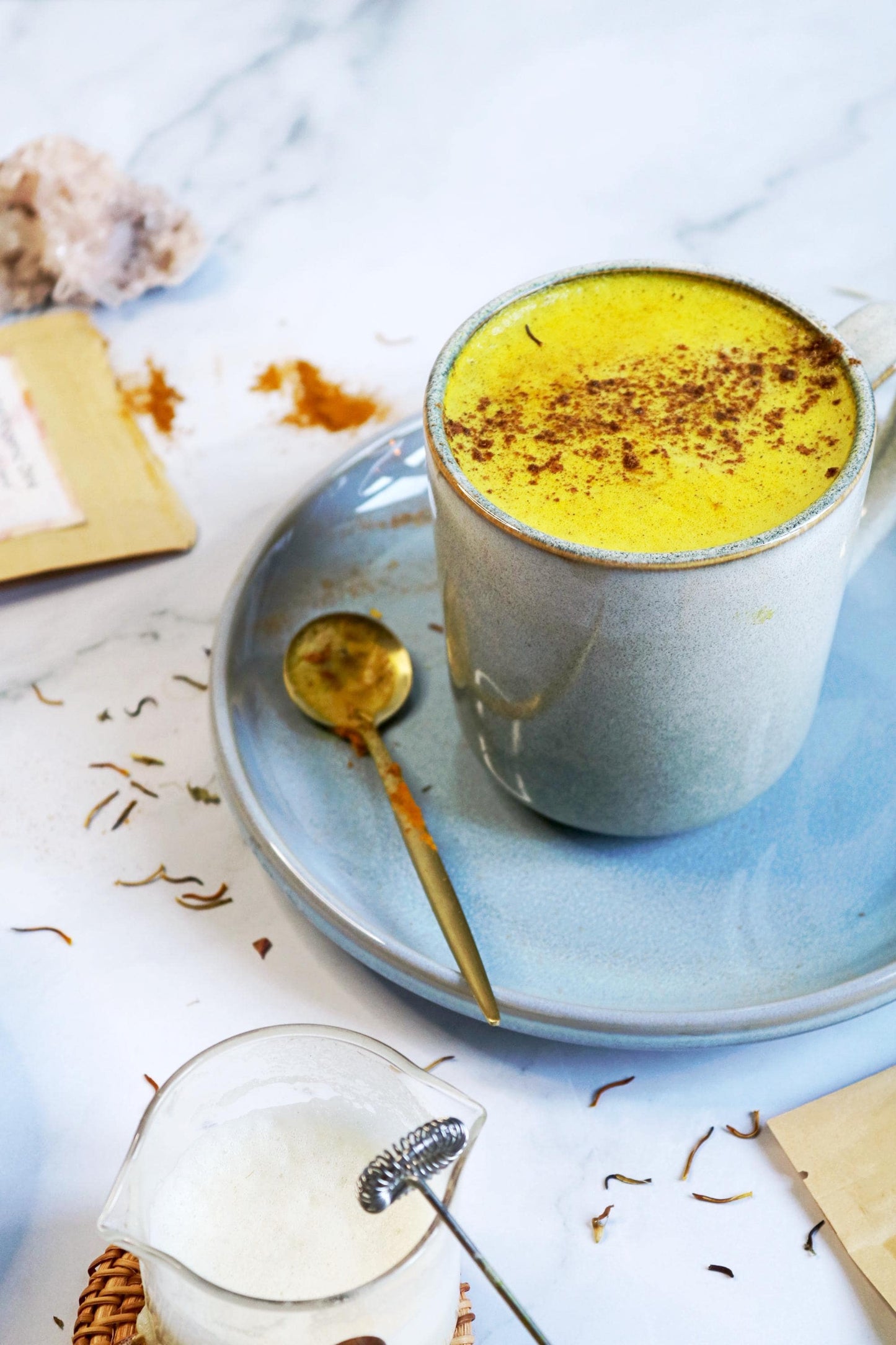 Gullmelk med Chaga