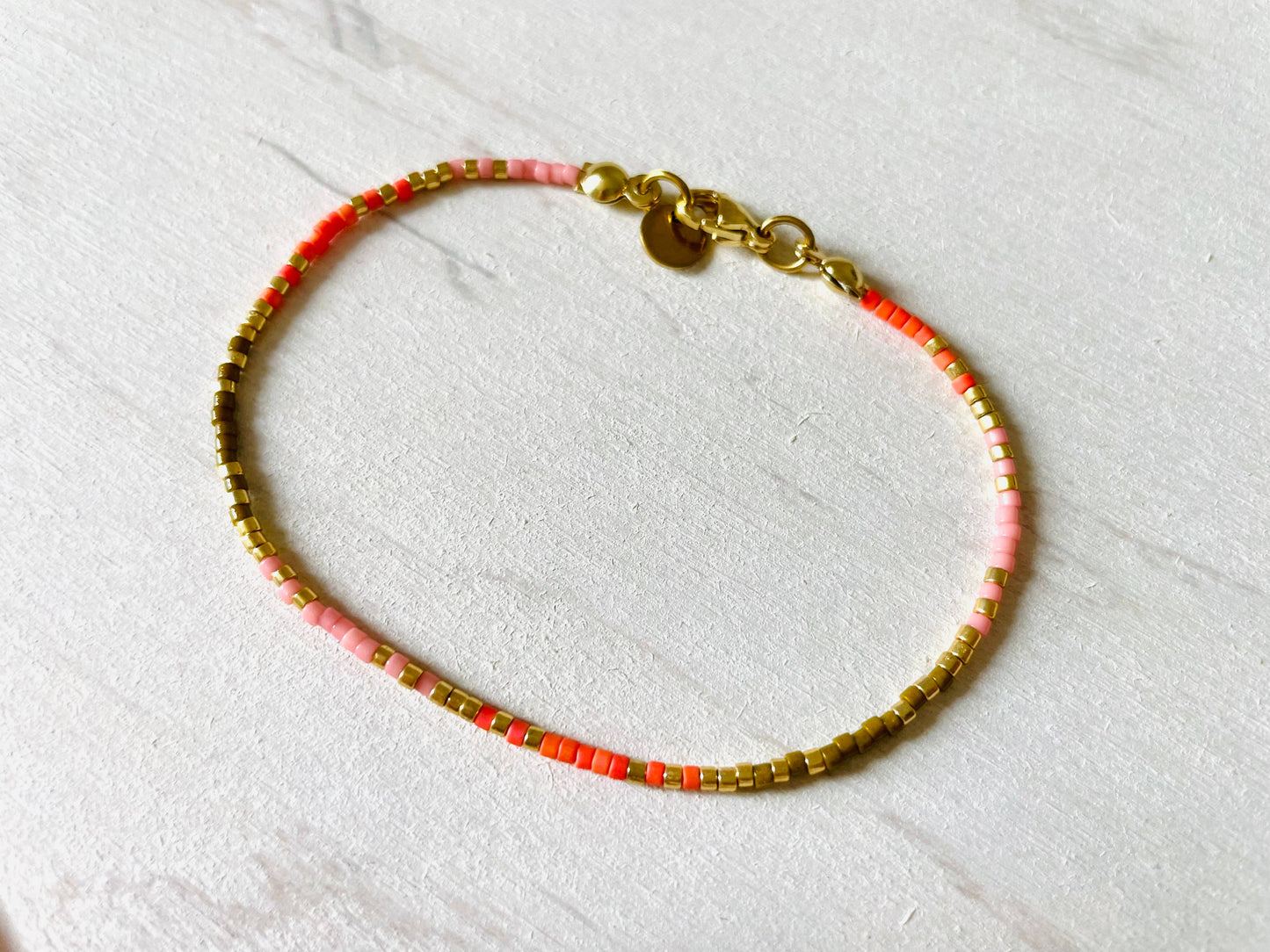 Stainless steel women's bracelets, bead bracelets N005