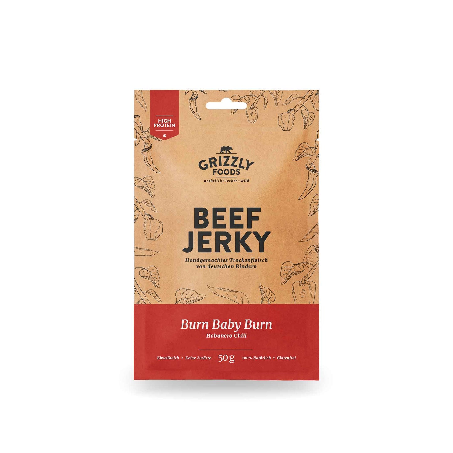 Beef Jerky - Burn Baby Burn