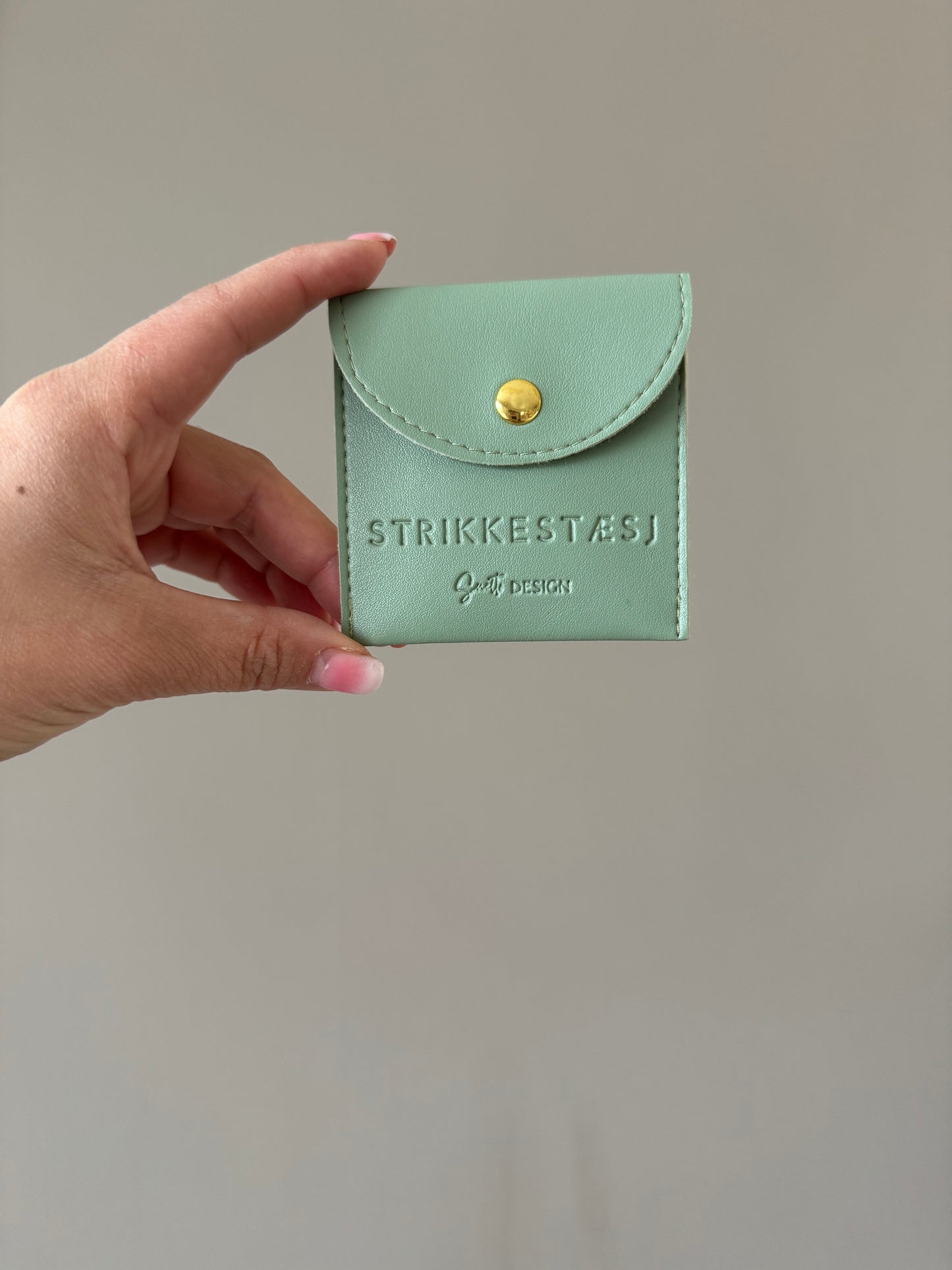 Strikkestæsj-veske