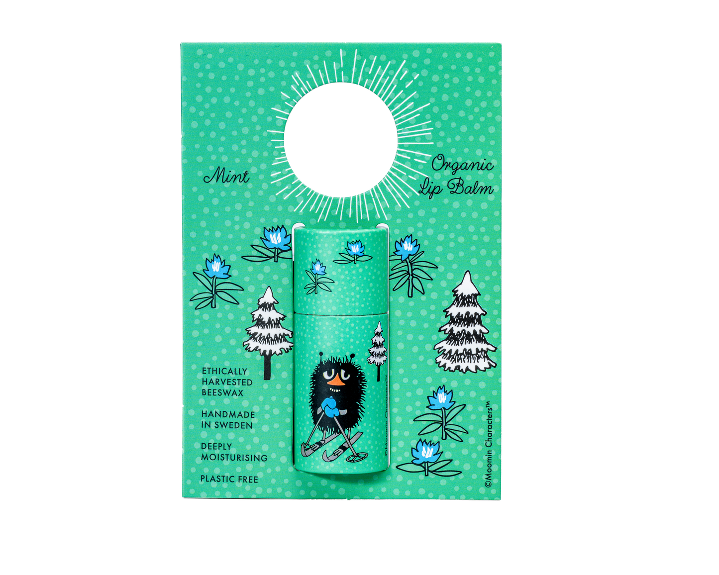 Moomin by G&L - Beeswax lip balm with mint flavor