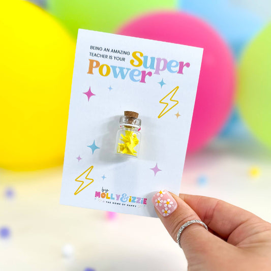 A Little Jar Of Super Power - Teacher