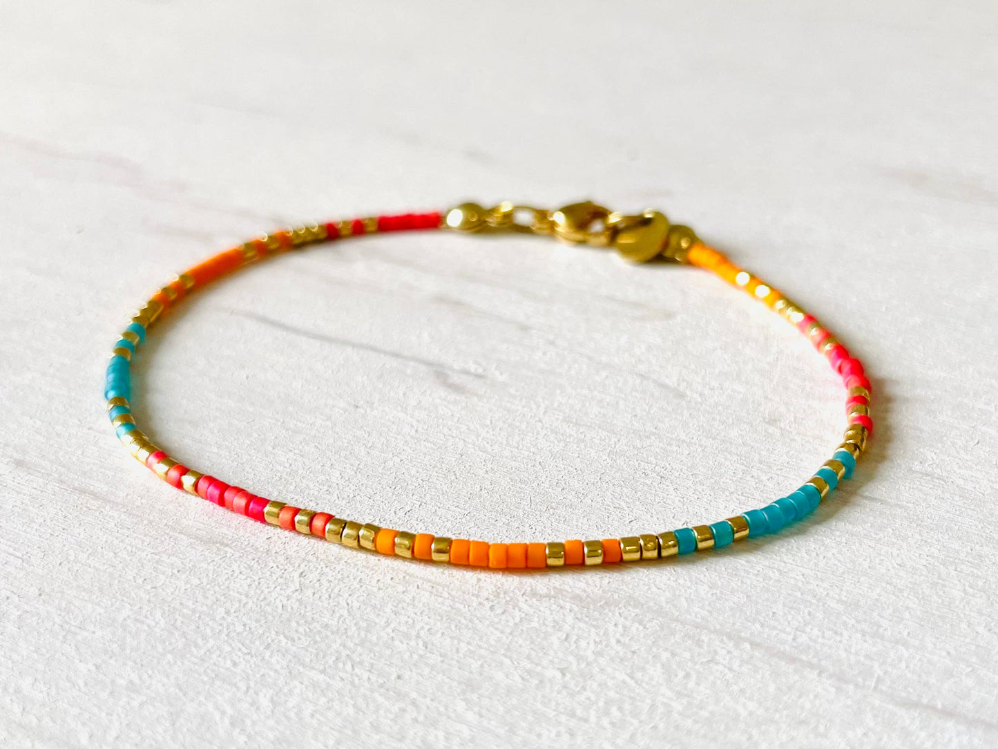 Stainless steel women's bracelets, bead bracelets N012