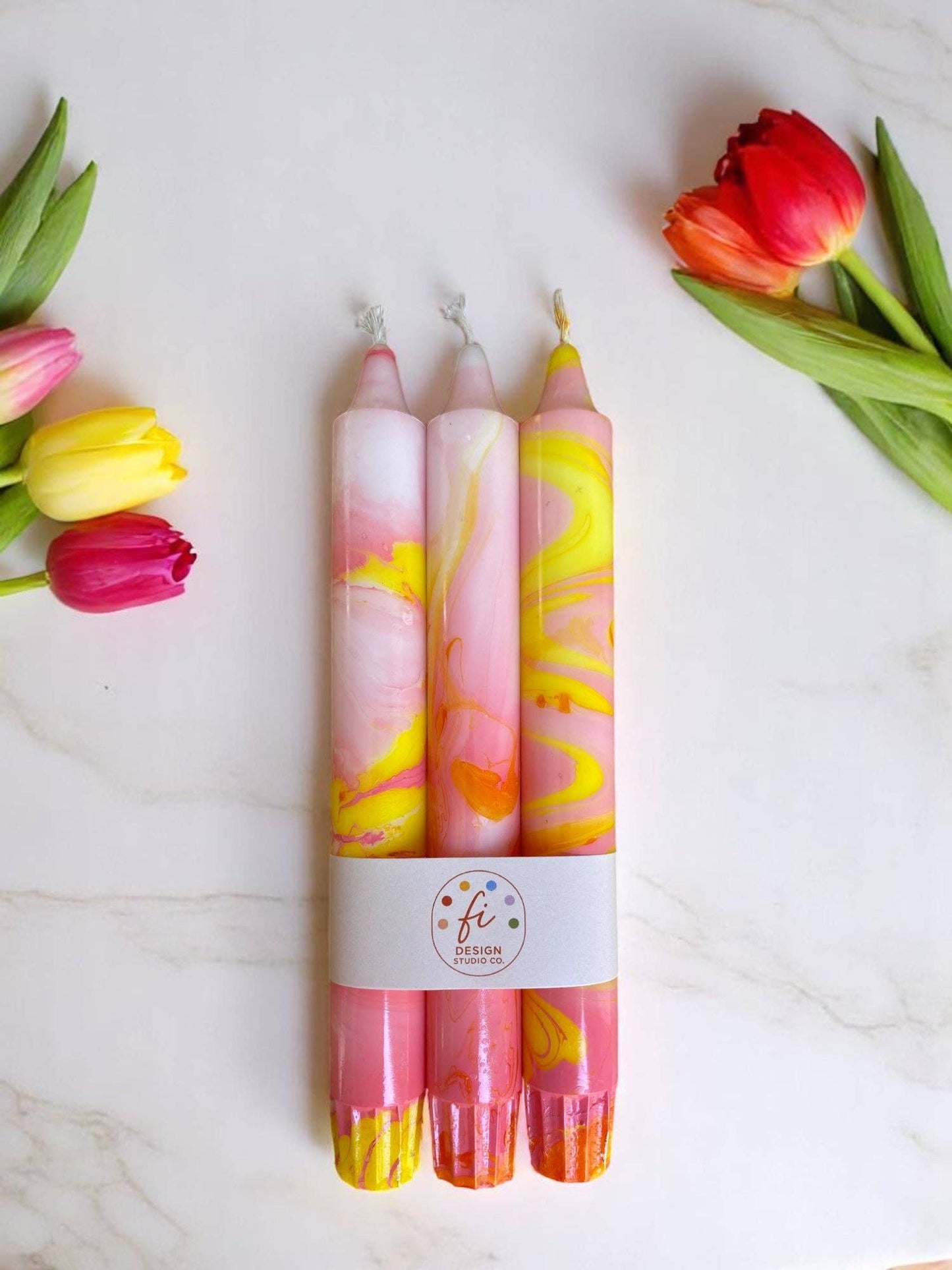 Marbled Light | Candy Swirl | 2.3x20 cm