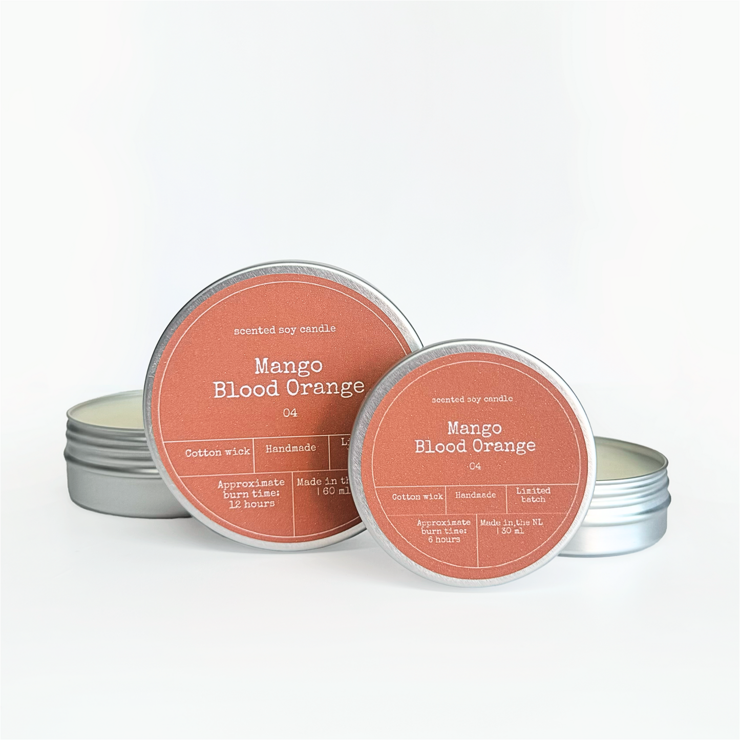 SOY WAX SCENTED CANDLE | MANGO & BLOOD ORANGE