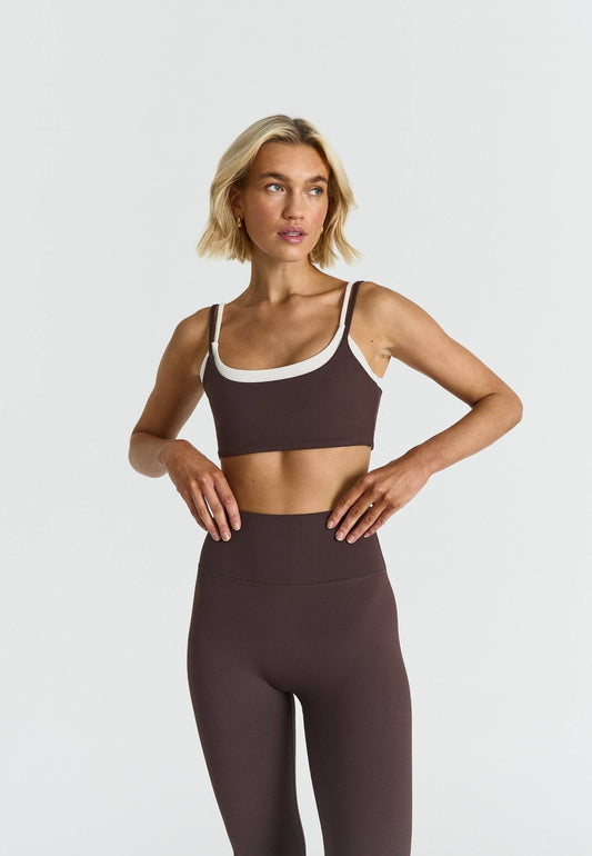 Softsculpt Double Layer Bra - Espresso