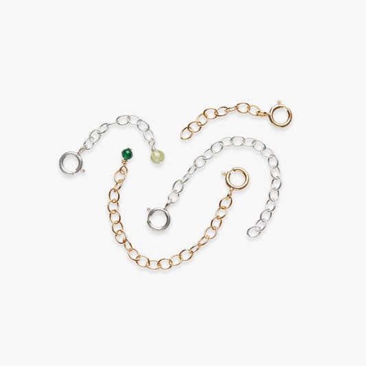 Chain extender gold filled or silver