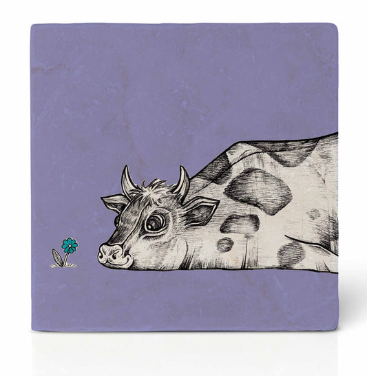 Tile coasters [natural stone] - Rita