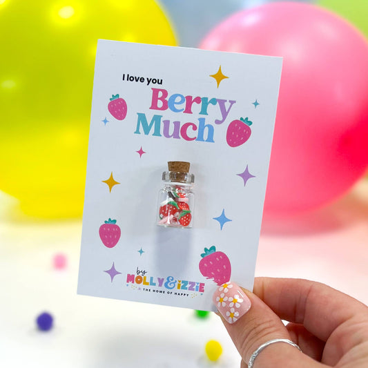 I Love You Berry Much In A Jar - Novelty Gift